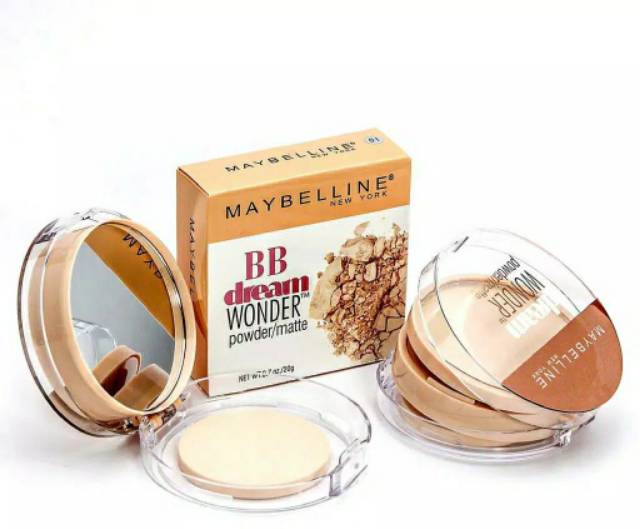 [ NO REFUND ] BEDAK MEIBELLINE 2IN1 / Bedak Maybelline 2in1