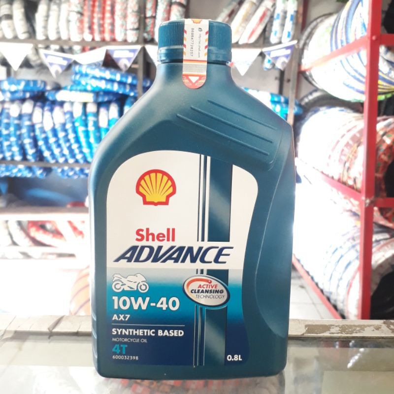 Oli Shell Advance AX7 10W/40 0.8L