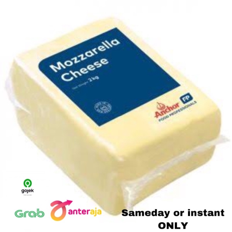 

anchor mozarella cheese / keju mozarella / cheese mozarella 500GRAM