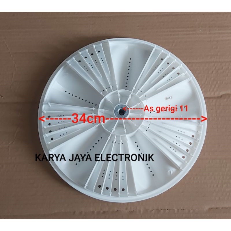 Pulsator Mesin Cuci Electrolux EWT704S EWT754S EWT7042 EWT854