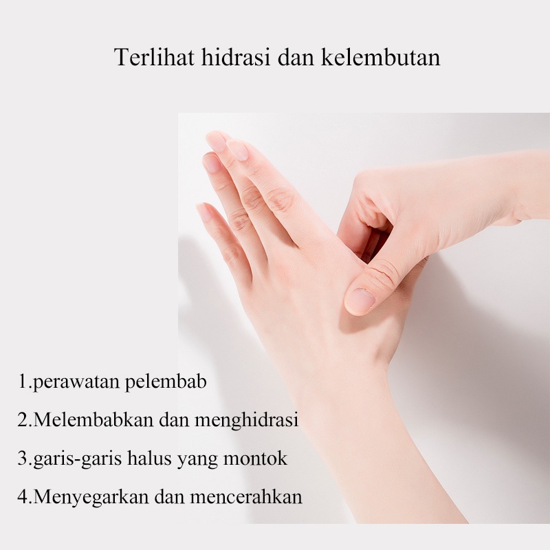 Krim Tangan Anti Penuaan 200g Pemutih tangan dan kaki Krim tangan Cream pemutih tangan dan kaki Melembabkan Kulit TanganKaki Kering Kasar Dan Tumit Pecah Perawatan Tangan Pemutih