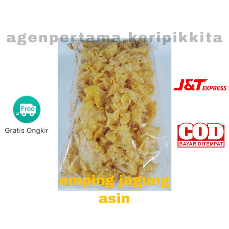 

MAKANAN RINGAN EMPING JAGUNG ASIN CEMILAN BUMBU DAUN JERUK PURUT ORIGINAL (KEMASAN BESAR)