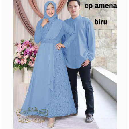 Couple Viola READY STOCK LANGSUNG ORDER SAJA/ Couple Cewek Cowok Terbaru /Baju Pasangan Muslim
