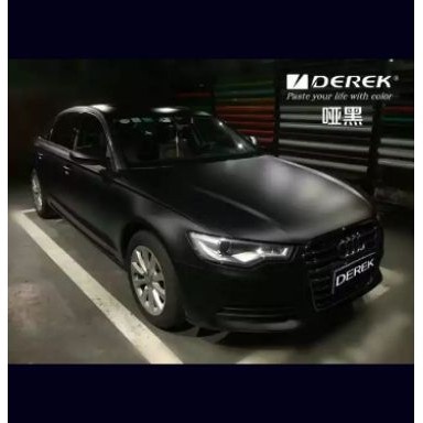 Sticker Wrapping ; Motor dan Mobil ; Matte Black L 152cm x P 50cm