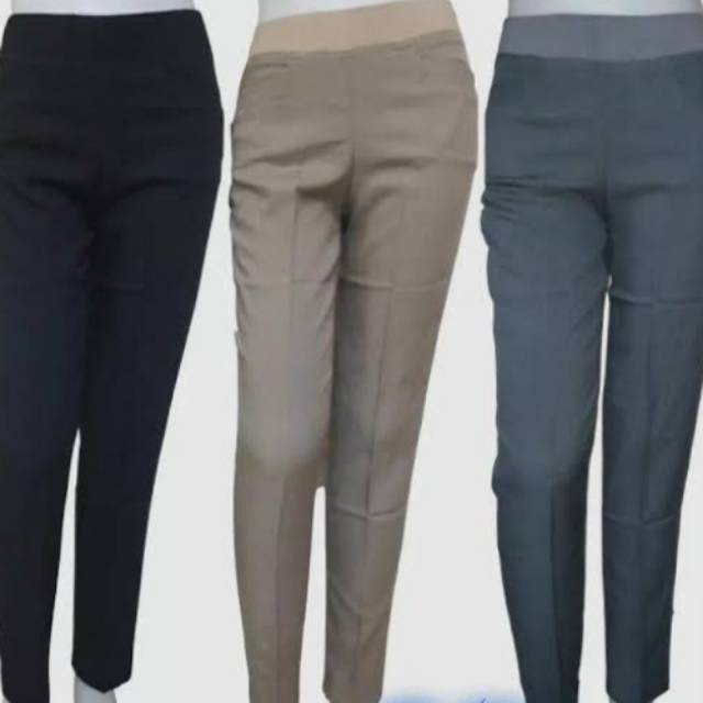 Celana Kantor Wanita Celana Panjang Wanita Celana Bahan Wanita Celana Kerja Wanita Celana Hitam Shopee Indonesia