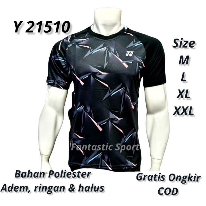 [COD] BAJU BADMINTON Y 21510 GRADEORI IMPORT KAOS BULUTANGKIS PRIA YONEX ATASAN OLAHGARA COWOK KEKIN