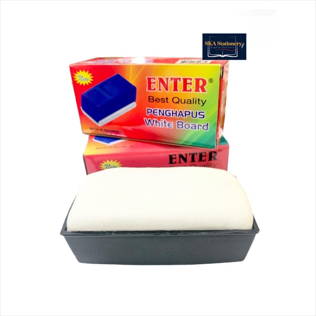 penghapus papan tulis whiteboard kecil enter 802  pcs 
