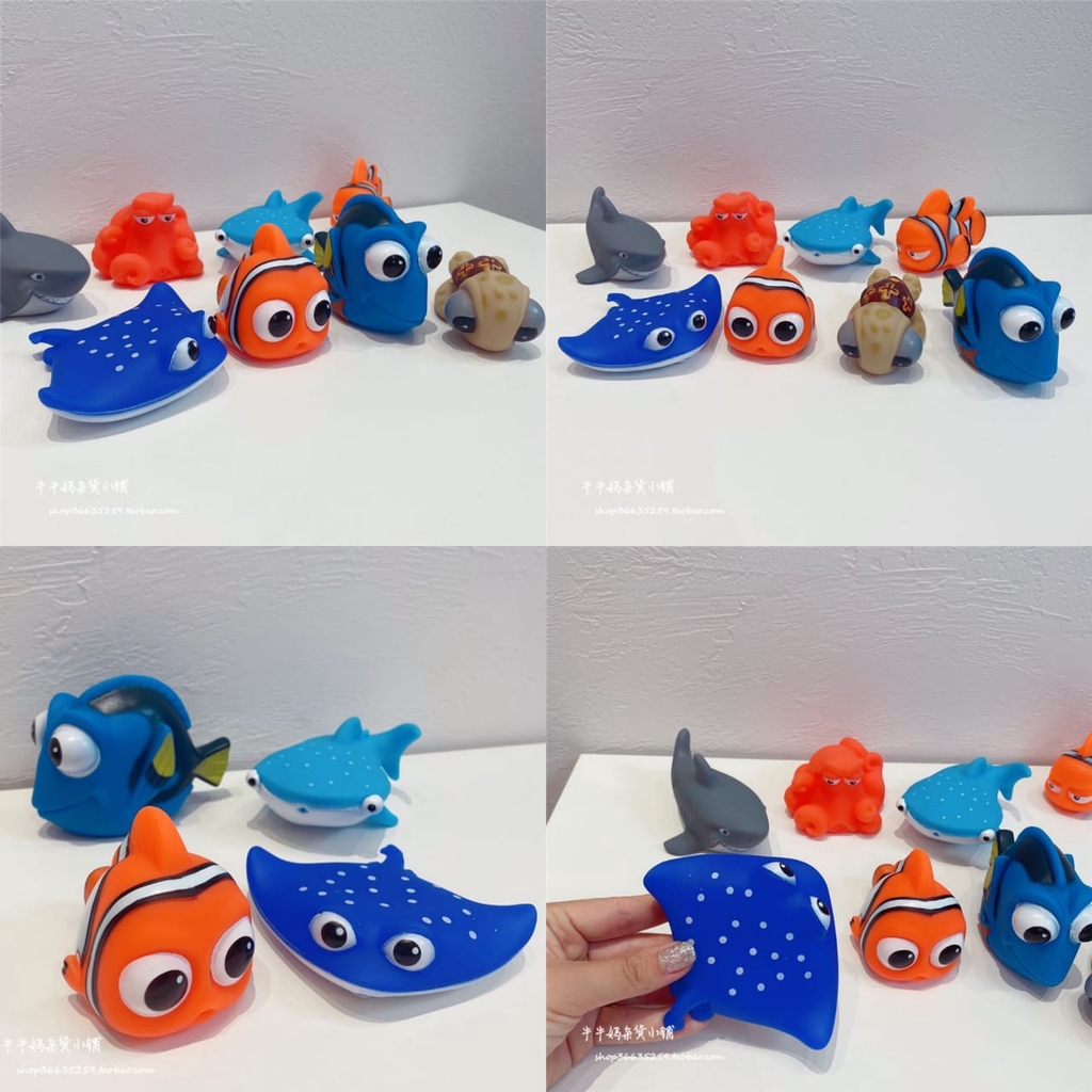 MMTOYS CM-M1 Mainan Mandi Anak Bayi Mainan Karet Ikan Semprot Tembak Air Baby Bath Mainan Edukasi-8
