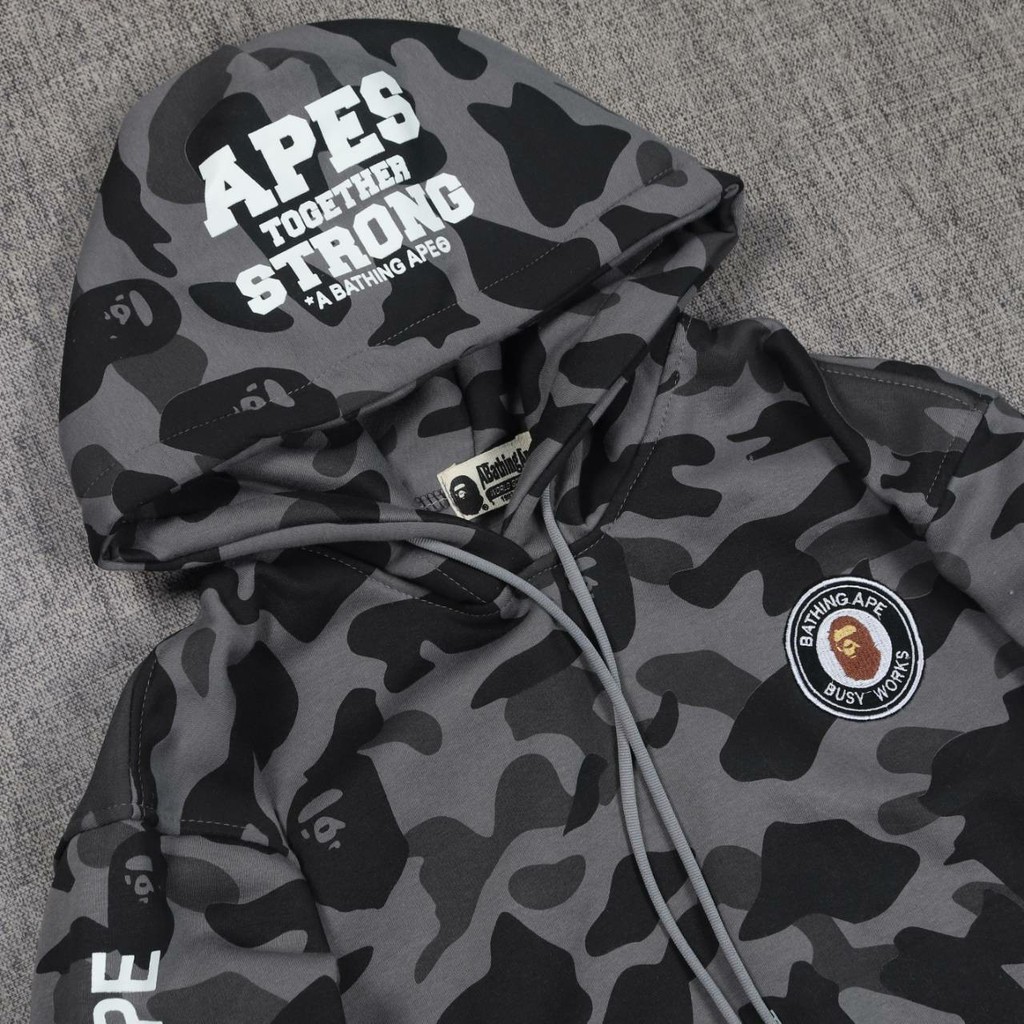 JAKET SWEATER HOODIE FS BP STRONG CAMO UNISEX PREMIUM QUALITY