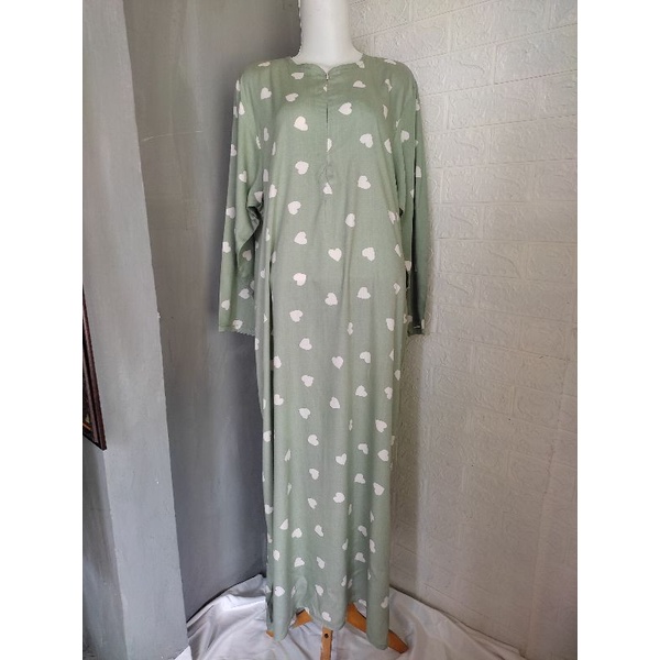 ALAYA daster jumbo lengan panjang LD 120 PB 130