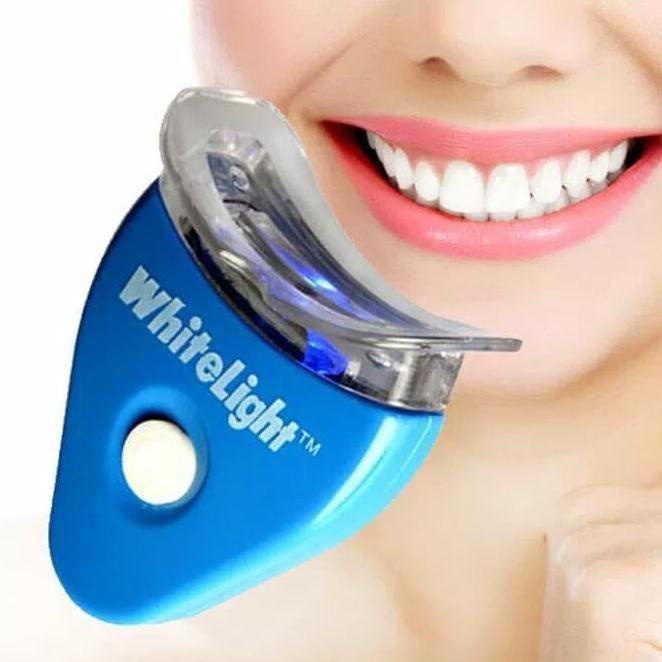 Hope Store - White Light Pemutih Gigi WhiteLight Whitening Teeth / Alat Pemutih Gigi Perawatan Pembersih Gigi  Kuning Whitening Teeth