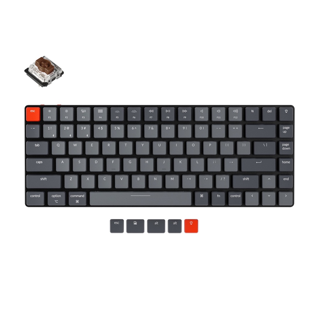 Jual Keychron K3 version 2 RGB Backlight Low Profile GATERON Mechanical