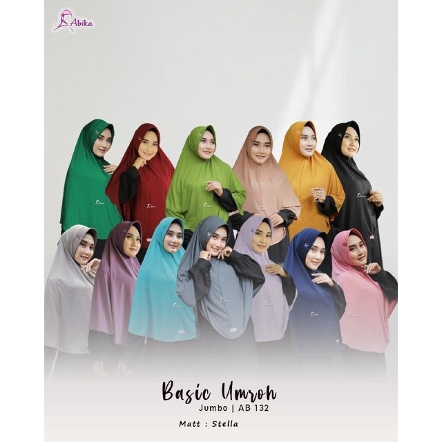 BERGO BASIC UMROH BY ABIKA HIJAB