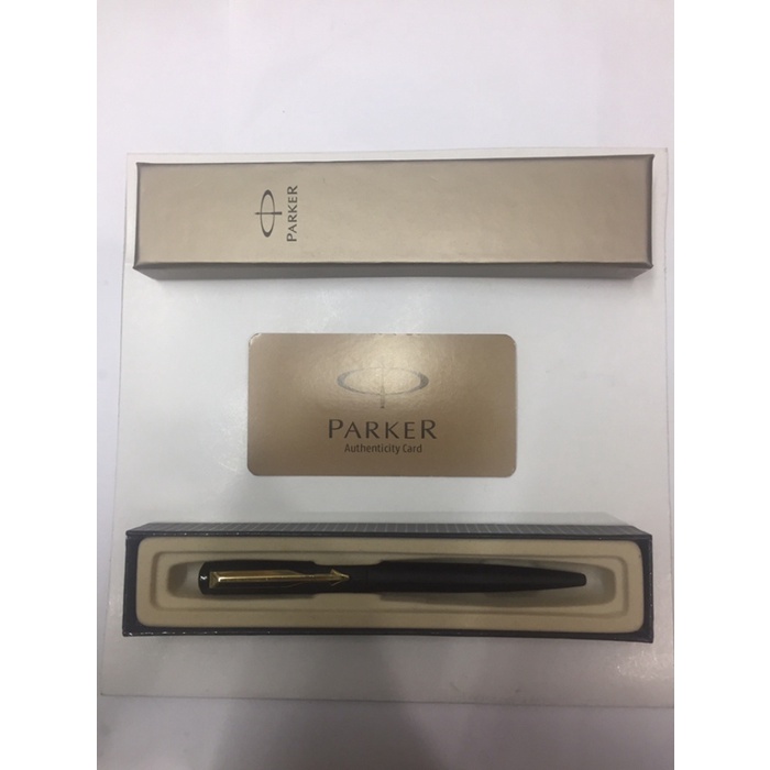 

Parker IM VEKTOR MATTE BLACK GT ( Klip Emas ) promo