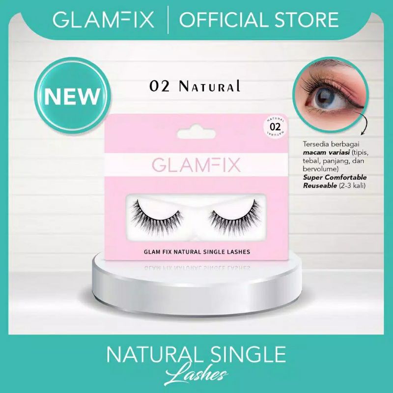 GLAMFIX NATURAL SINGLE LASHES