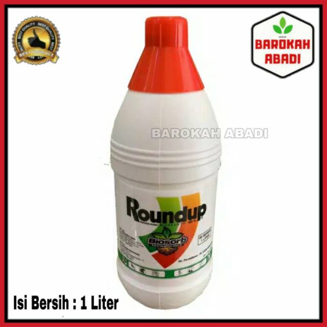 Roundup 486SL 1 liter Herbisida Obat Pembasmi Rumput Liar