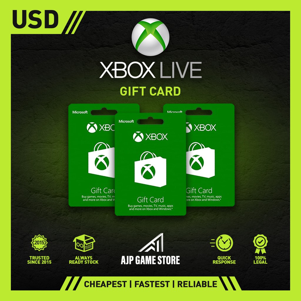 buy xbox live with gift card