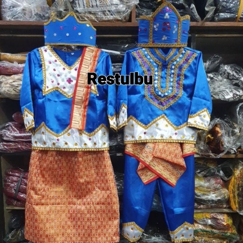 Baju Adat Gorontalo Anak TK - SD