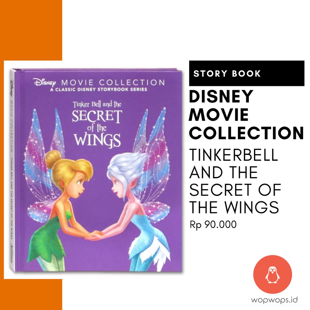 Tinkerbell Disney Movie Story Book Buku Cerita Anak Princess Fairies Dongeng Anak Perempuan Shopee Indonesia