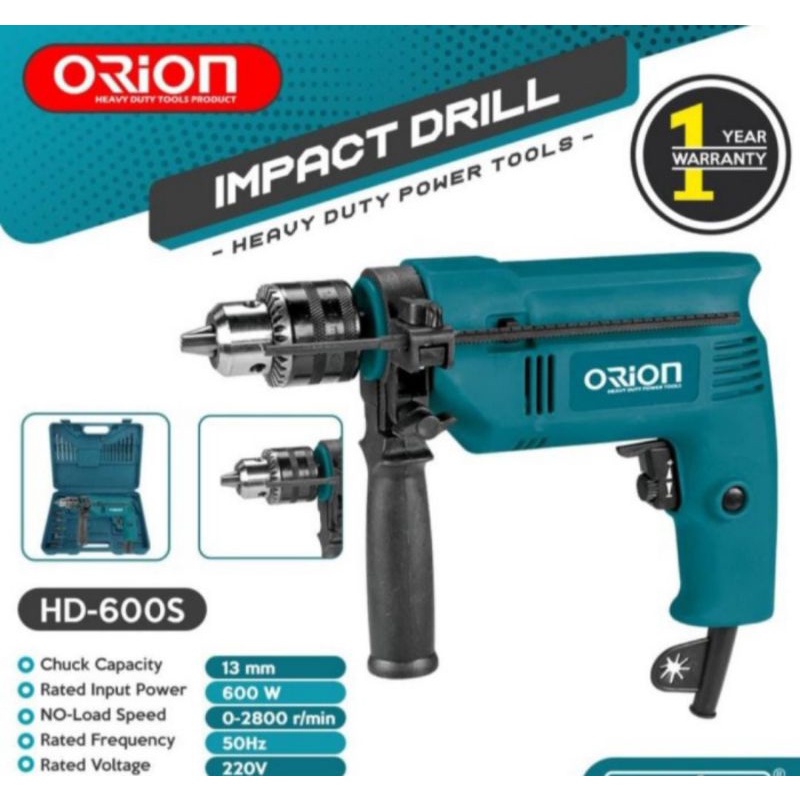 Mesin Bor / Impact Drill Listrik Orion - HD600S