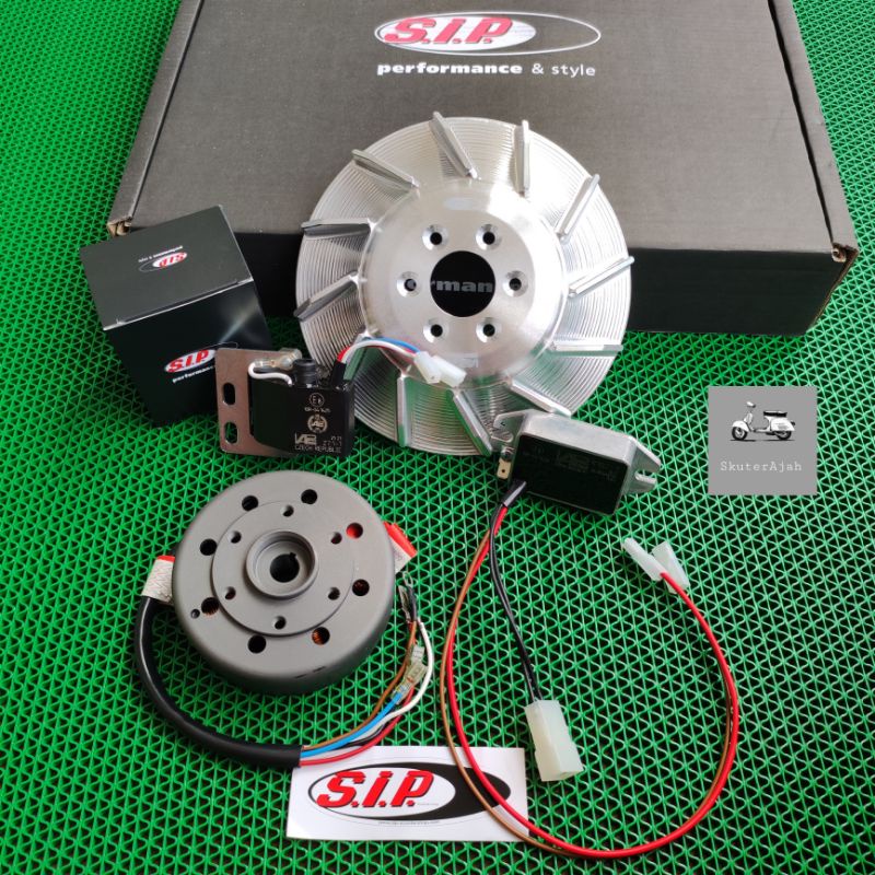 Pengapian set DC ROAD SIP Germany Vespa Largeframe PX Excel Spartan