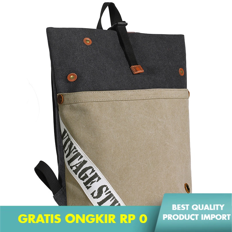 Tas Ransel Trendy     Sekolah Siswa Perguruan Tinggi Wanita Desain  Tinggi Rasa Niche Asli Pria Komp