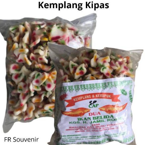 

1 kg kemplang kipas Kempelang Kipas Palembang