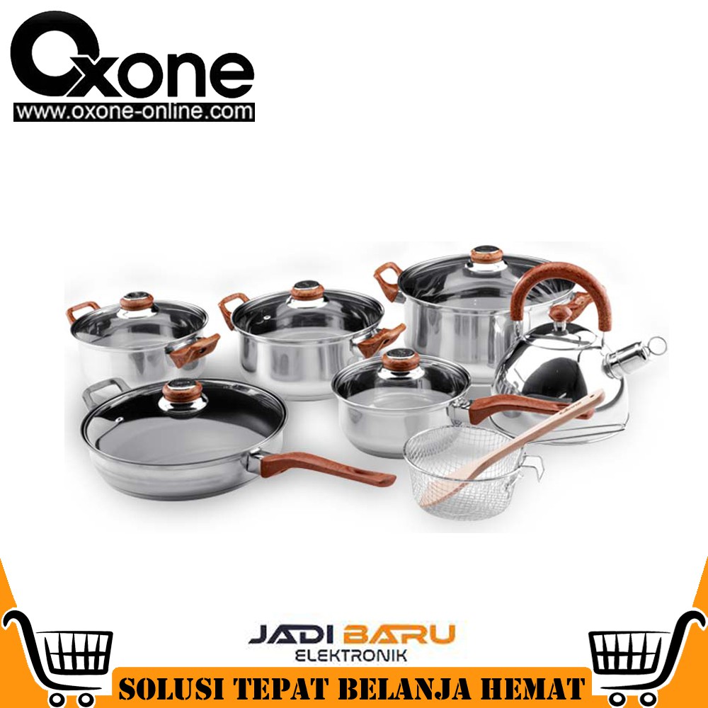 Promo (Ready Cod) Panci Set Oxone Ox-933 / Ox933 / Ox 933 / Ox911 / Ox 911 / Ox-911 Eco Cookware Set