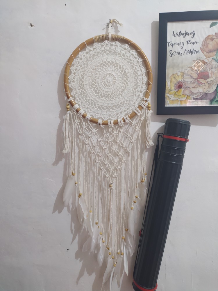 Bohemian. Round Dream Catcher