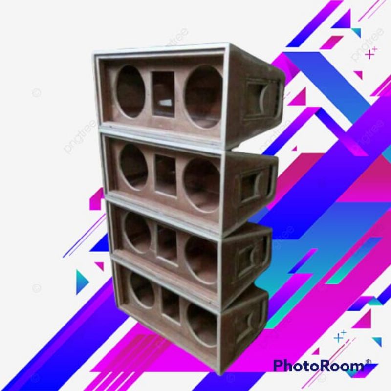 BOX SPEAKER LINE ARAY 10 INCH DOUBLE