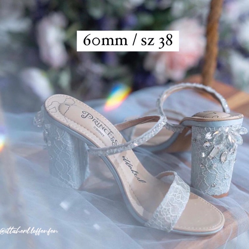Ittaherl Cinderella Fairytale Blockheels 60mm