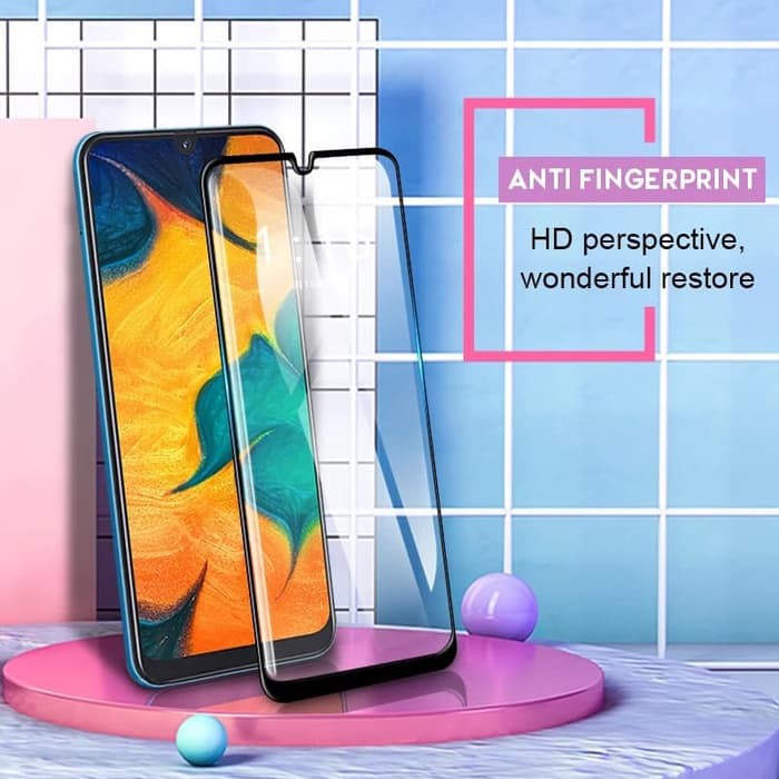 Tempered Glass Samsung M21 Antigores Layar Screen Handphone Protector