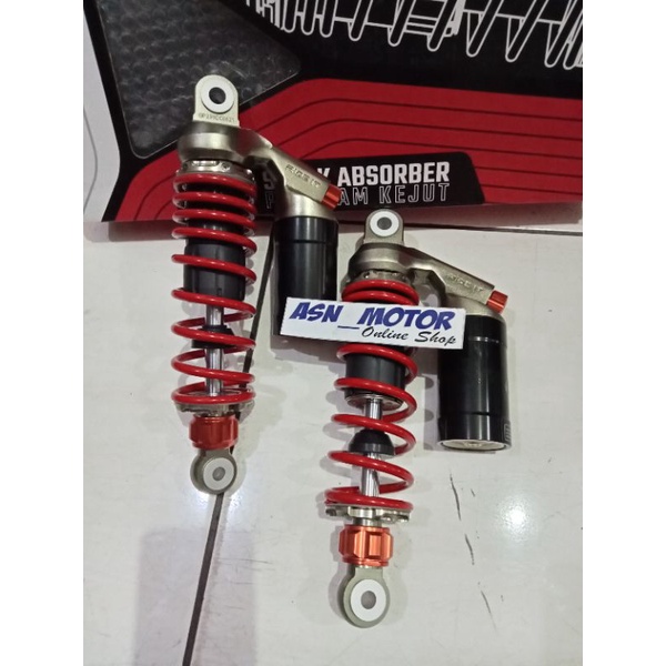 Shock Tabung  Ride it GP Premium Gold Series As Gold DOUBLE Klik ORIGINAL UK 280,320,340,360