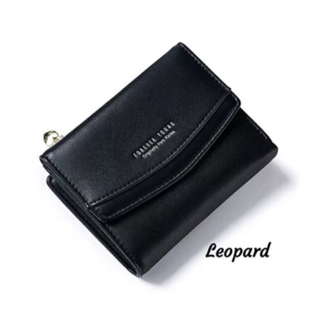 Dompet Lipat Wanita Fashion Korea / FOREVER YONG-AMPLOP / Tas Mini Wallet Kecil Kulit Cewek Pendek Polos Trendy Murah