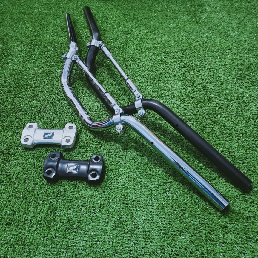 Stang CB CBR 150 - Stir CB - Stir CBR RX King With Raiser & Stabilizier-CBR OLD Komplit Krom