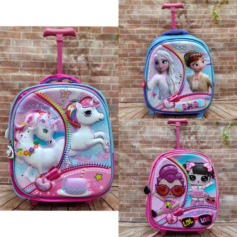 Tas Troli TK-SD BT21 Timbul 14&quot; AAO Kumo