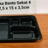 ❋ Mika Bento Sekat 4 Polos / Tray Bento / Box Bento. ☜