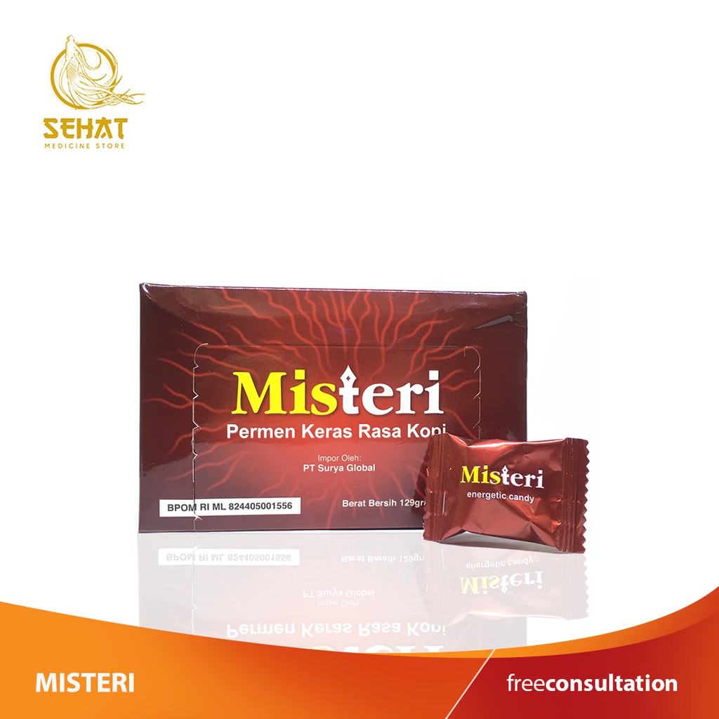 

MISTERI - permen kuat pria - 1 biji