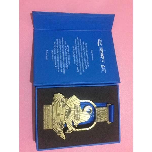 Medali Finisher Pocari Sweat 2021