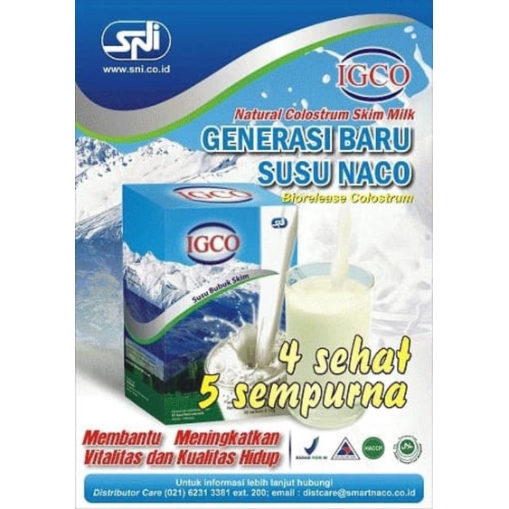 susu IGCO kolostrum colostrum IGCO
