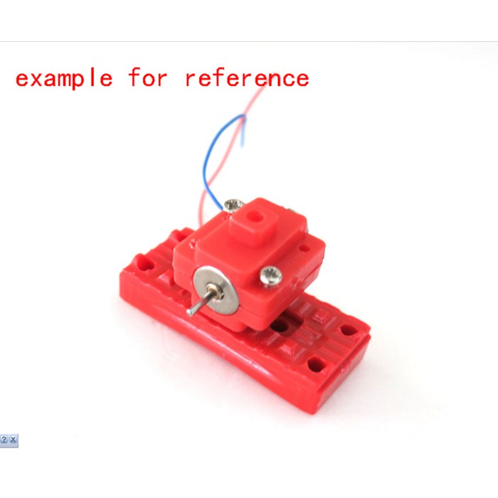 Bracket Coreless Motor folder HM scientific production accessories