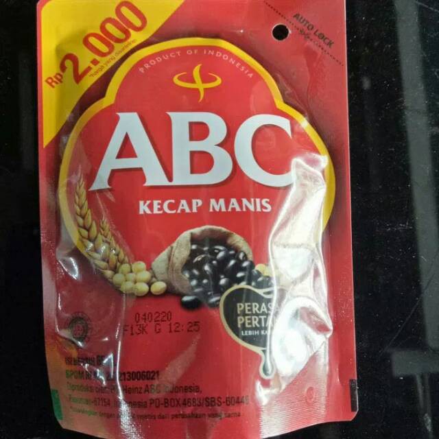 

kecap manis ABC 65ml pouch