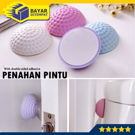 Pengaman Pegangan Gagang Pintu Silicone Pintu dan Dinding Tolilet Duduk Sudut Lainnya [WN51] POLOS BOLA GOLF