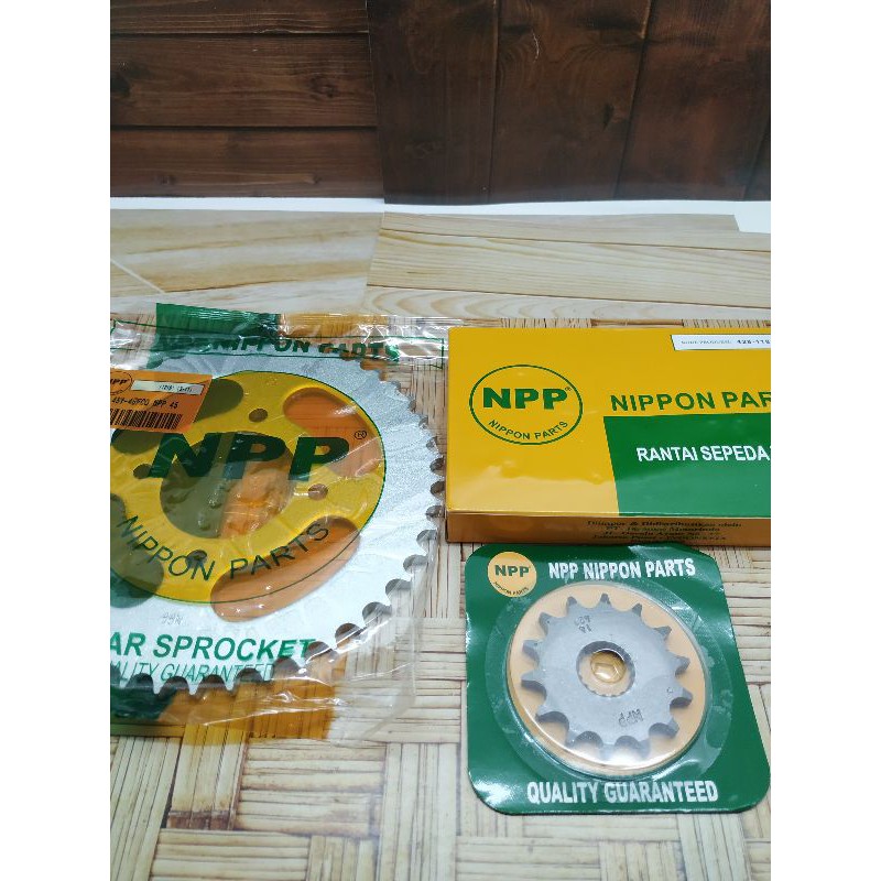 GEARSET CHAIN KIT NIPPON SUZUKI THUNDER 125