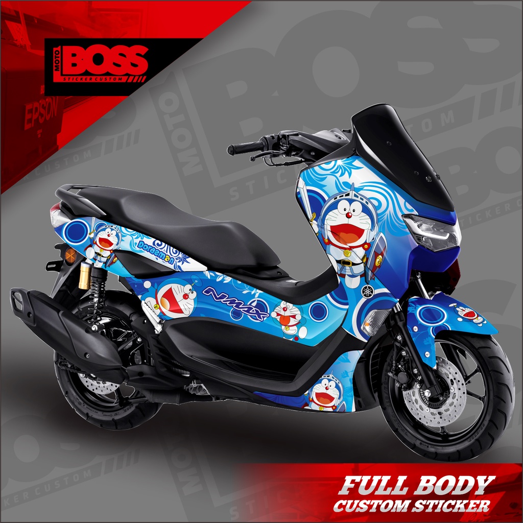 Decal Sticker Stiker Nmax 2020 2021 2022 Full Body New Nmax Motif doraemon