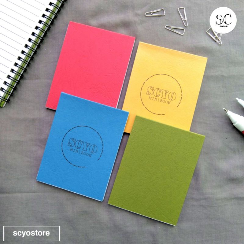 

Buku Mini Catatan Kecil A6 Motif Polos 50 Lembar