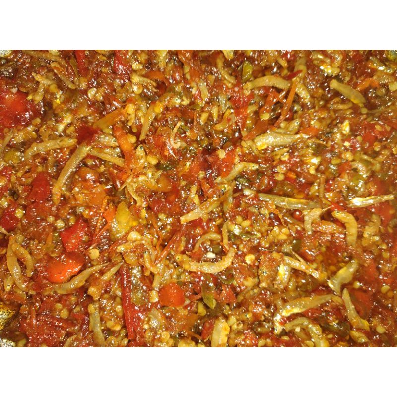 

SAMBAL TERI MEDAN, pedas level 1, level 2,level 3