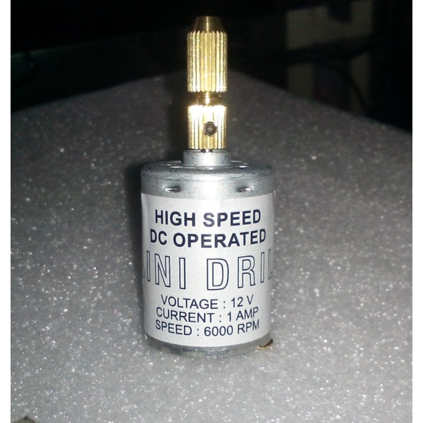 [BISA COD] Dinamo Mini Drill Dc 12v Bor Mini Mata Bor Micro Pcb Diecast Hobby Diy TERLARIS