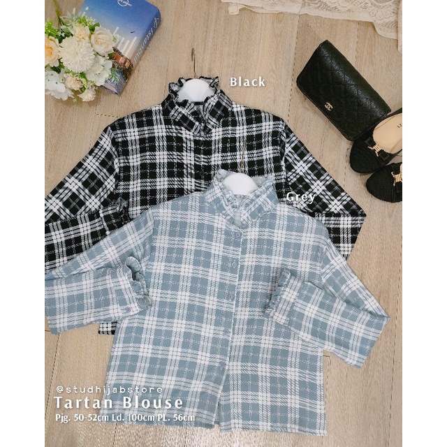 Tartan Blouse by Studhijabstore