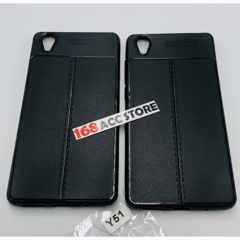 SILIKON VIVO Y51 MOTIF KULIT - SOFT CASE VIVO Y51 AUTO FOCUS